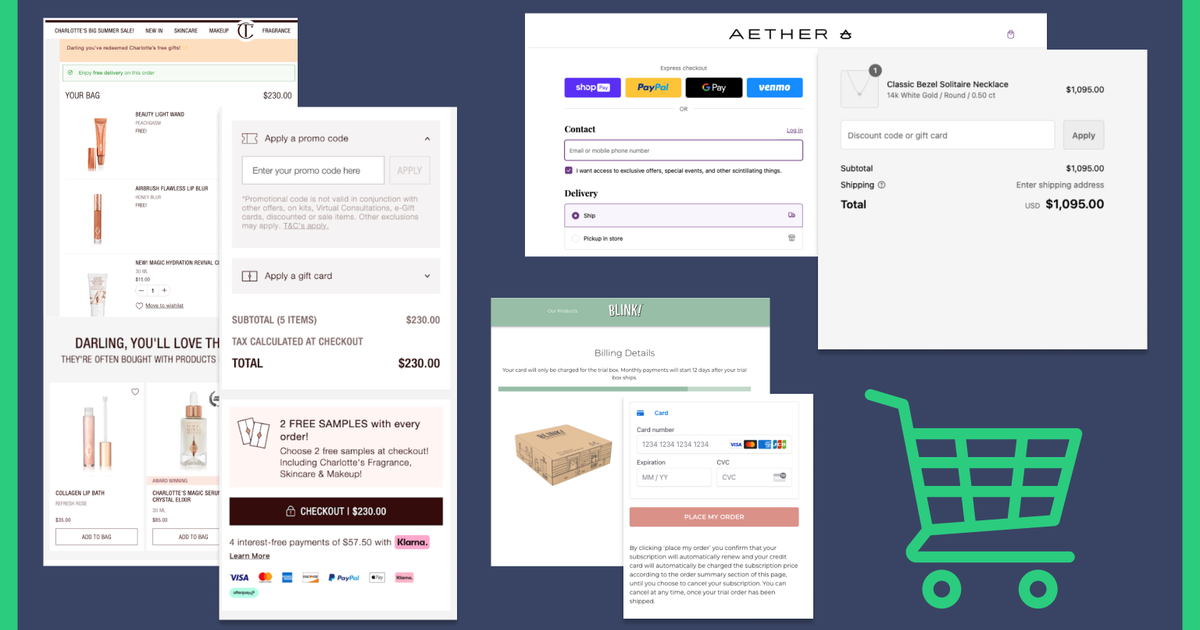 15 Top eCommerce Shopping Cart Examples | Elastic Path