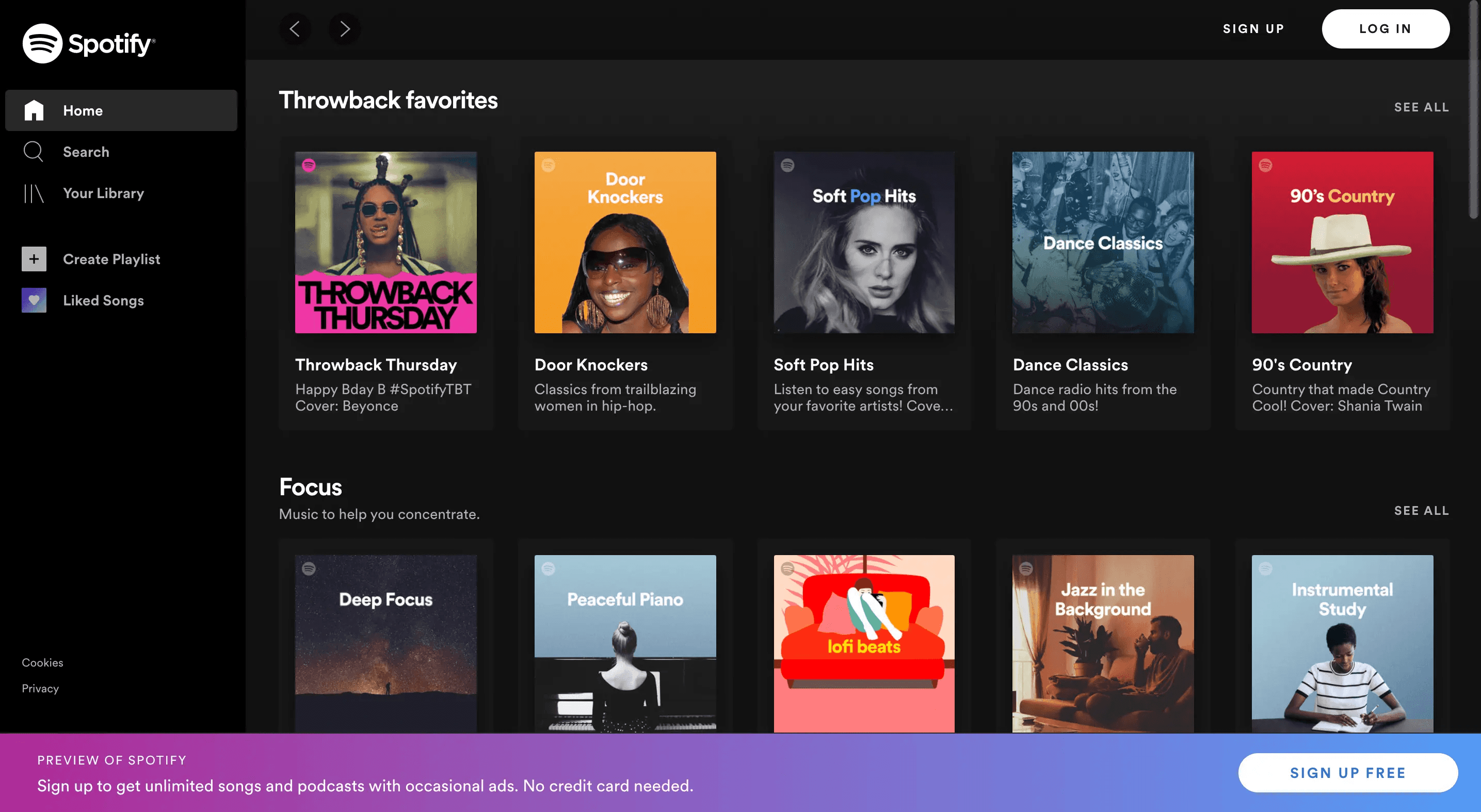 Subscription ecommerce spotify unlimited