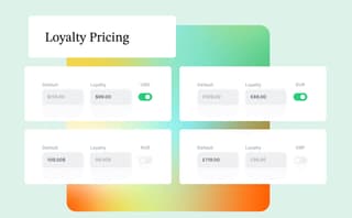 customized pricing across brands